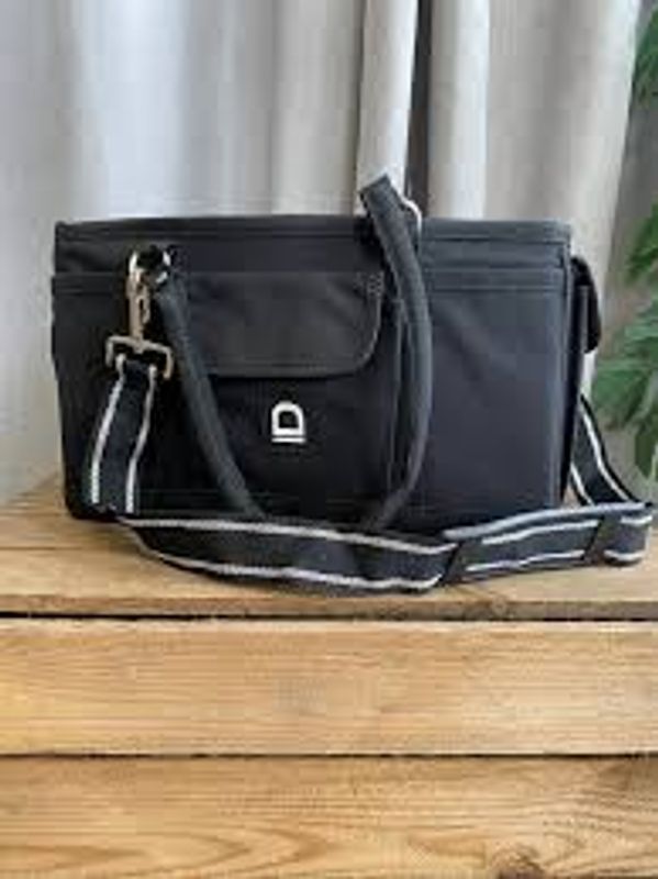 Equipage Squared grooming bag - Svart