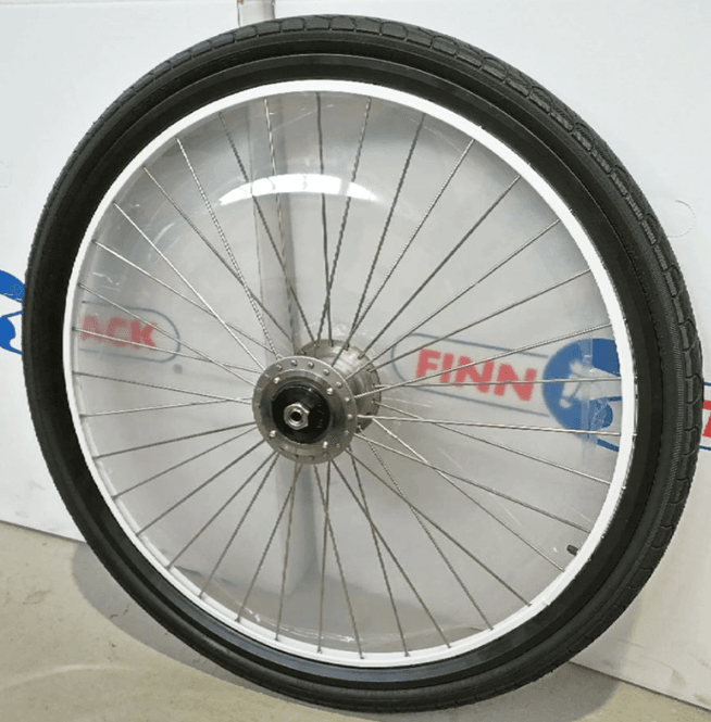 Hovedbilde Finntack Sulky hjul 28'' i rustfritt stål m PVC ...