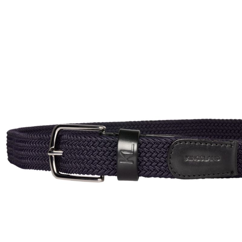 KL Leslie Braided Belt Navy