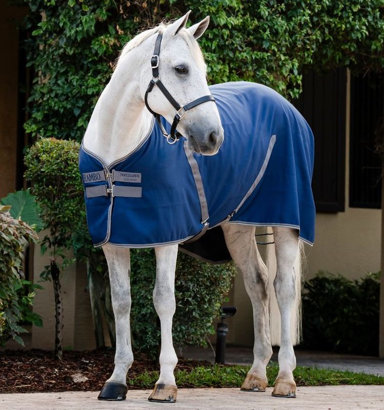 HW Rambo Stable Sheet 0g - Navy Titanium Grey